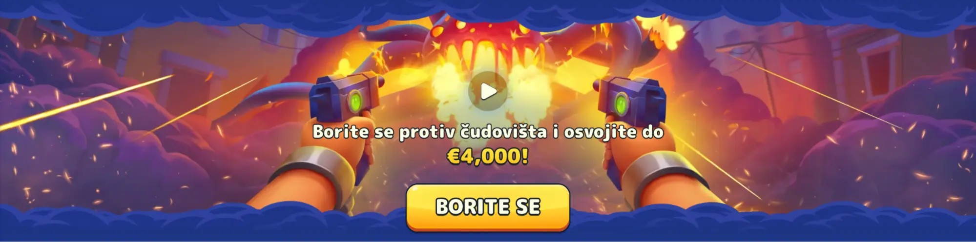 Borba protiv čudovišta u Pistolo Casinu s nagradom do 4.000 €